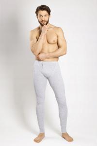 Kalesony męskie Gucio 3XL RIB szary - melanż
