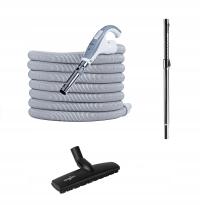 Набор универсальных аксессуаров шланг 9 м труба щетка для центрального пылесоса