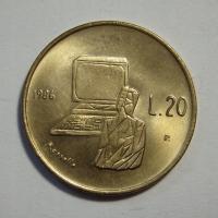 20 Lire, San Marino, 1986r. X291