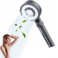 SŁUCHAWKA NA NISKIE CIŚNIENIE – PAUZĄ I REGULACJĄ STRUMIENIA WODY SZARY