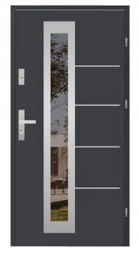 DRZWI ZEWNĘTRZNE PREMIUM ALU STRONG U:1.3 CZYSTE POWIETRZE 90