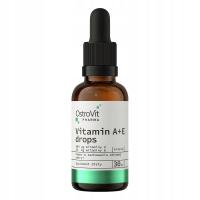 OstroVit витамин А Е капли 30 мл кожа зрение 1050 капли масло MCT