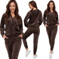 324_ XXL/44 _ ВЕЛЮРОВЫЙ СПОРТИВНЫЙ КОСТЮМ