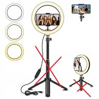 Lampa pierścieniowa LED SYOSIN 8 cali