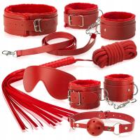 СЕКС НАБОР БДСМ ЖГУТ НАРУЧНИКИ МАСКА КНУТ КЛЯП ОШЕЙНИК И ДРУГИЕ АКСЕССУАРЫ