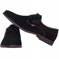 ОБУВЬ ДЛЯ ОТДЫХА ЧЕРНЫЕ МУЖСКИЕ ТАПОЧКИ НА ШНУРОВКЕ УДОБНЫЕ ЭЛЕГАНТНЫЕ СШИТЫЕ