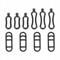 5/10 легкий удобный велосипедный Силиконовый фиксирующий ремешок для езды 10 шт