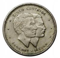 DOMINIKANA 5 CENTAVOS 1986 SANCHEZ MELLA