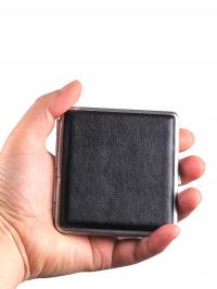 Портсигар кожаный чехол для сигарет с застежкой подарок