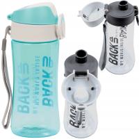 Бутылка для воды резервная нетоксичная ТРИТАН 400 мл BPA бесплатно бирюза