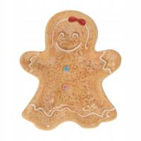 TALERZ NA CIASTO patera ozdobna świąteczna NA CIASTKA 15x12,5 cm na święta