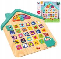 Dumel OBRAZKOWE ABECADŁO Edukacyjne nauka mówi PL