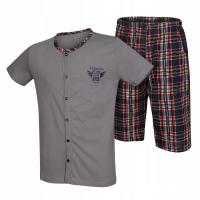 ElegantePrecio piżama męska EP-9090 krótki rękaw