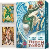 KARTY DO GRY TAROTA ZESTAW KART ALEISTER CROWLEY THOTH STANDARD TAROT