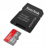 Karta Pamięci SanDisk ULTRA ANDROID microSDXC 64GB 140MB/s A1 10 UHS-I