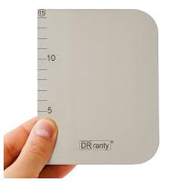 Skrobka do tortu szpatułka do tynkowania gładka podziałka Dorosiowe Ranty