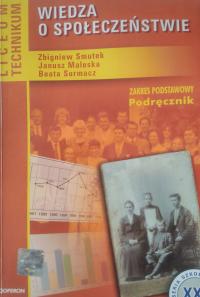 WIEDZA O SPOŁECZEŃSTWIE LICEUM TECHNIKUM