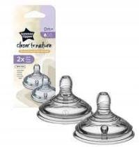 Smoczki Tommee Tippee Closer to Nature 2szt. 0m+