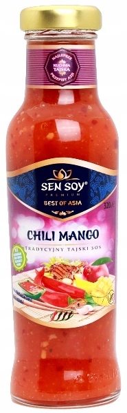 Słodki sos chili z mango 320g - Sen Soy
