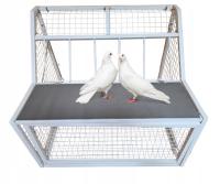 ВХОДНАЯ РОЗЕТКА ДЛЯ ГОЛУБЕЙ ПТИЦ БЕЛЬГИЙСКИЙ 80 СМ ОКРАШЕННАЯ СТАЛЬ