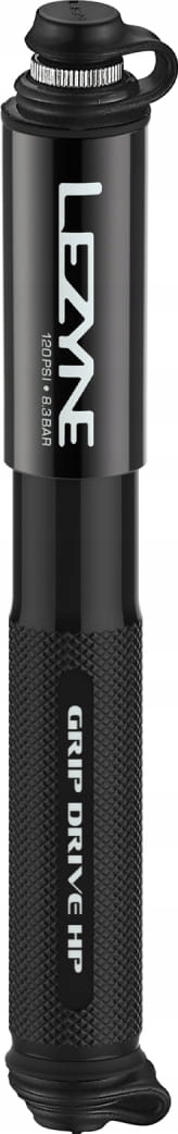 Lezyne Bike Hand Pump Grip Drive HP small black 18cm 1-MP-GRIPHP-V1S04