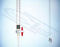 biureta prosta akryl kran PTFE poj. 025ml