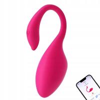 Wibrator do noszenia 9 trybów wibracji sterowanych przez aplikację Analne