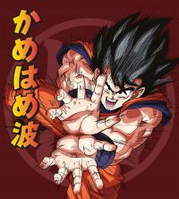 Kocyk dziecięcy Dragon Ball 180 x 200 coral Halantex Son Goku