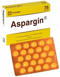 Aspargin lek magnez potas 75 tabletek