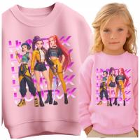 BLUZA HUNTRIX K-POP DEMON HUNTERS ŁOWCZYNIE DEMONÓW DZIECIĘCA