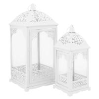 Набор из 2 предметов фонарь декоративный фонарь белый альтом дизайн 31/42 см