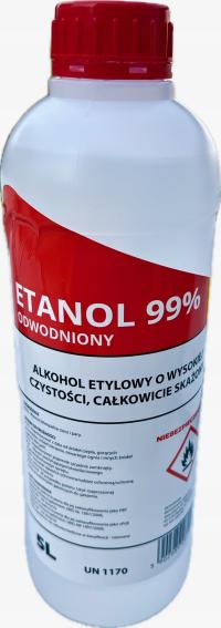 Alkohol etylowy ETANOL 99% 1l.