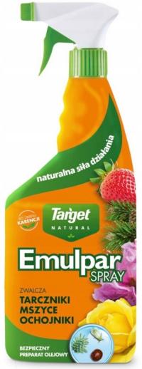 EMULPAR SPRAY БОРЕТСЯ С КЛЕЩАМИ ТЛИ ПАУТИННЫЕ КЛЕЩИ ОХОТНИКИ 750ML TARGET