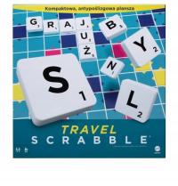 Mattel Gra Scrabble Travel Podróżne Kompaktowa Antypoślizgowa Plansza PL