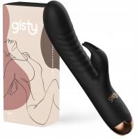Женский вибратор GISTY с кроликом, массажер для клитора G-Spot для женщин