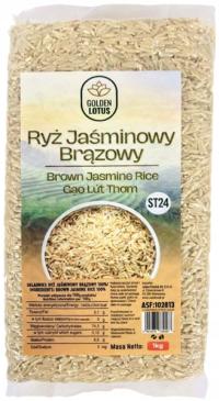 Ryż jaśminowy brązowy 1kg - Golden Lotus