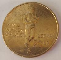 NORWEGIA 20 Koron HANS NIELSEN HAUGE 250 AR 2021 r