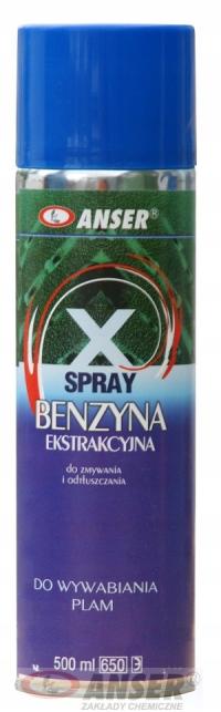 Benzyna Ekstrakcyjna W Aerozolu Spray 500ML
