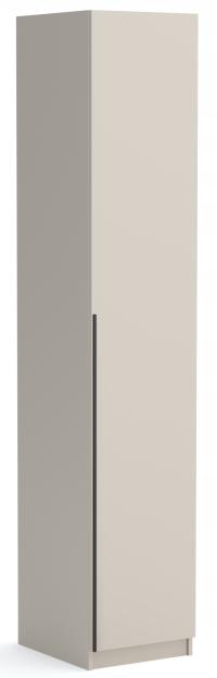 Шкаф высокий 45 Бристоль вместительный кашемир