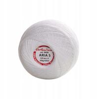 Хлопковый шнур ARIA 5 белый 0400 ARIADNA 100 г 425 м акция!