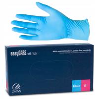 RĘKAWICE rękawiczki NITRYLOWE bezpudrowe ZARYS easyCARE 10 opk. x 100 szt
