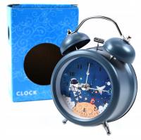 KOSMOS CZYTELNY BUDZIK DLA CHŁOPCA KOSMICZNY ZEGAR GŁOŚNY ALARM