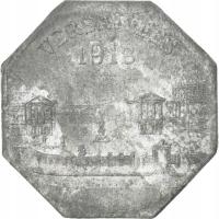 Moneta, Francja, 10 Centimes, 1918, EF(40-45), Cyn