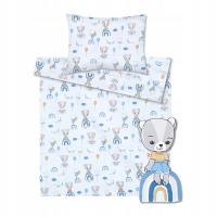 POŚCIEL DZIECIĘCA NIEMOWLĘCA 120x90 DO ŁÓŻECZKA 120x60 BALONY