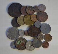 Starsze monety - słabsze stany - ciekawy zestaw - 23 monety