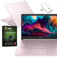 Красивый розовый ноутбук для женщины HP 14 Intel N4120 8GB RAM Intel UHD Win 11
