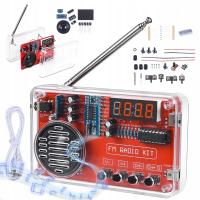 Radio DIY do samodzielnego montażu z głośnikiem i wyjściem słuchawkowym