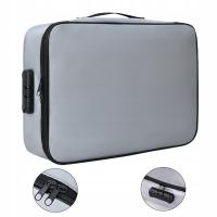 Torba na dokumenty Walizka Wodoodporna ognioodporna z zamkiem