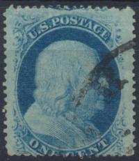 USA - One Cent Polityk Benjamin Franklin