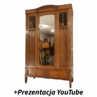 Гламурный шкаф гардероб модерн дуб подпись 1928 г.